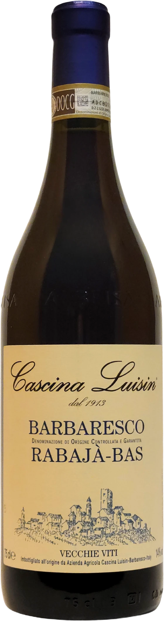 Cascina Luisin Barbaresco Rabajà-Bas 2022 750ml | Barrel & Batch