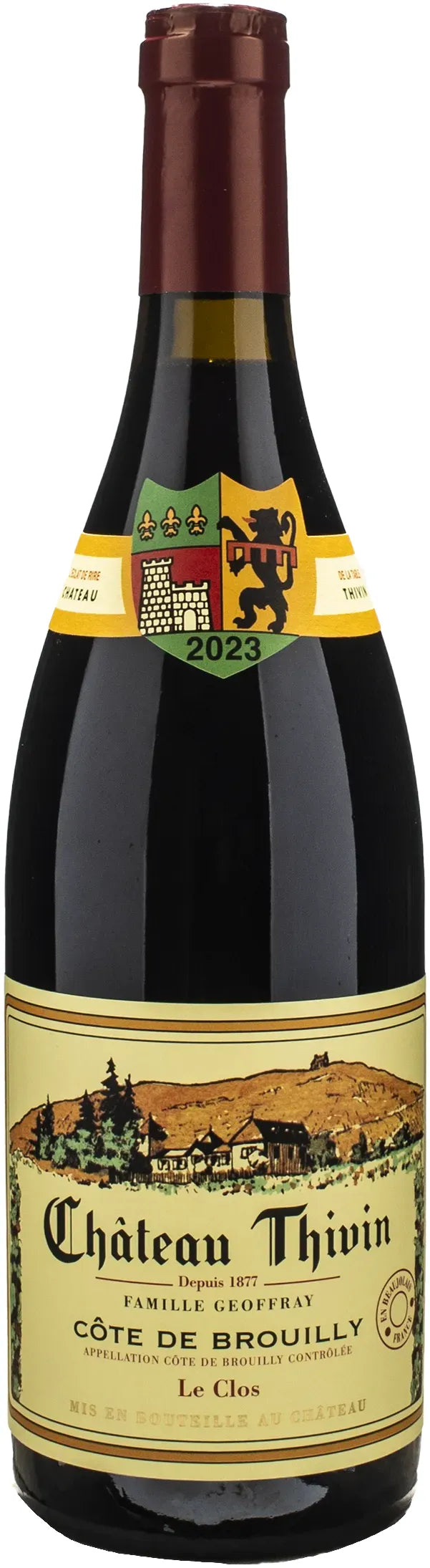 Château Thivin Côte de Brouilly 'Le Clos' 2022 750ml | Barrel & Batch