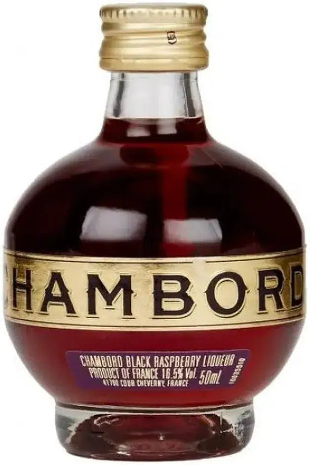 Chambord Raspberry Liqueur Mini 50ml-Spirits-Chambord-Afterpay-Alcohol-Delivery-Barrel-and-Batch-