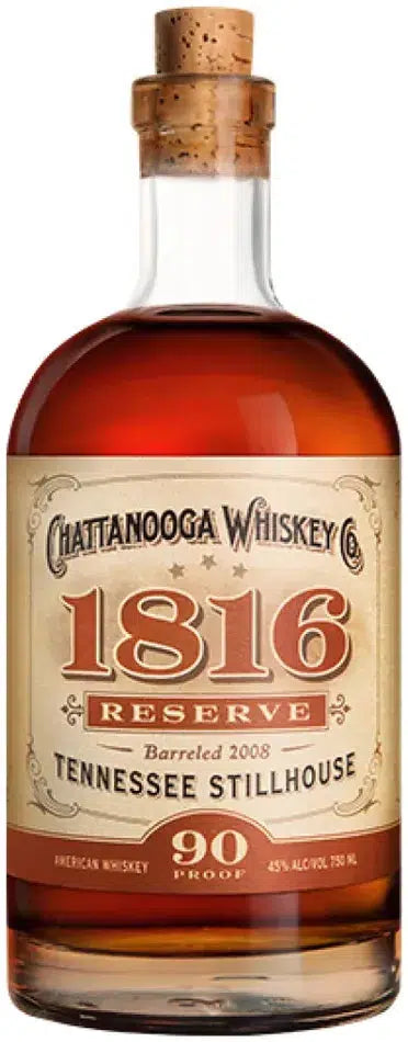 Chattanooga 1816 Reserve Small Batch Bourbon 750ml-Spirits-Chattanooga-Afterpay-Alcohol-Delivery-Barrel-and-Batch-