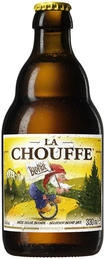 Chouffe La Chouffe Blond 330ml-Beer-Chouffe-Afterpay-Alcohol-Delivery-Barrel-and-Batch-