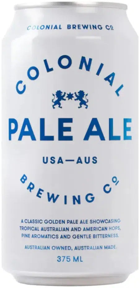 Buy Colonial Brewing Co Pale Ale 375ml Online at Barrel and Batch
