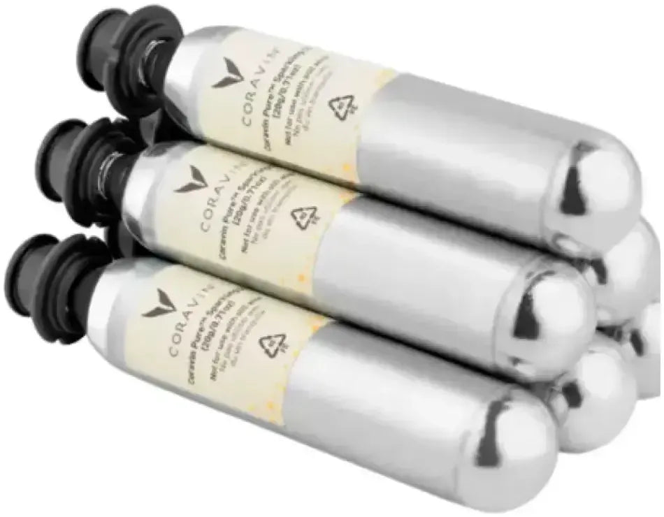Buy Coravin Sparkling Wine Co2 Gas Capsules 6 Pack Online at Barrel and Batch