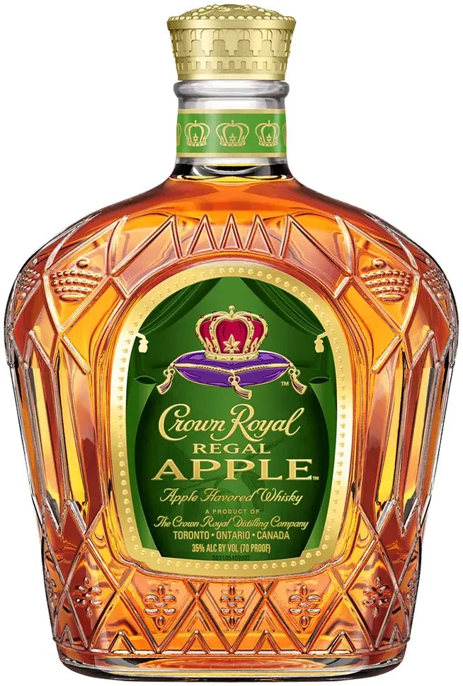 Crown Royal Regal Apple Whisky 750ml-Spirits-Crown Royal-Afterpay-Alcohol-Delivery-Barrel-and-Batch-