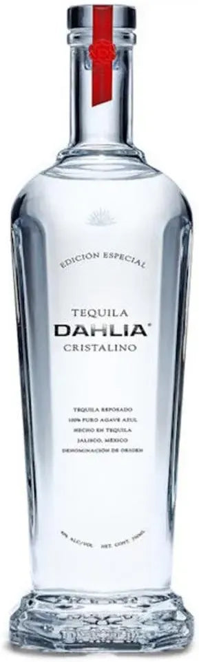 Dahlia Cristalino Reposado Tequila 750ml-Spirits-Dahlia-Afterpay-Alcohol-Delivery-Barrel-and-Batch-