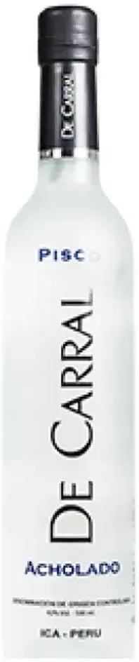 Buy De Carral Acholado Pisco 500ml Online at Barrel and Batch