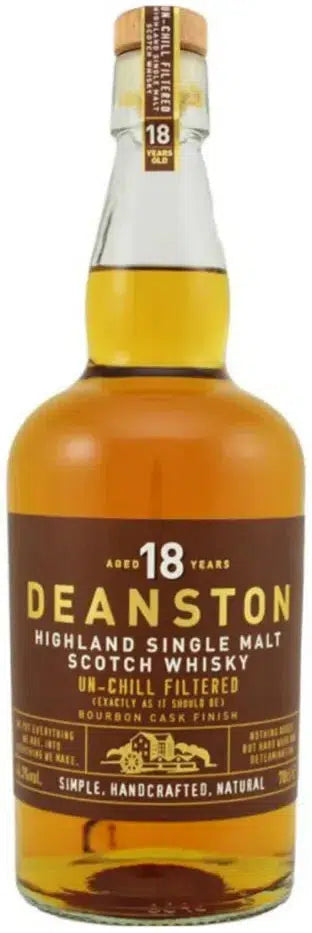 Deanston 18 Year Old Single Malt Scotch Whisky 700ml-Spirits-Deanston-Afterpay-Alcohol-Delivery-Barrel-and-Batch-