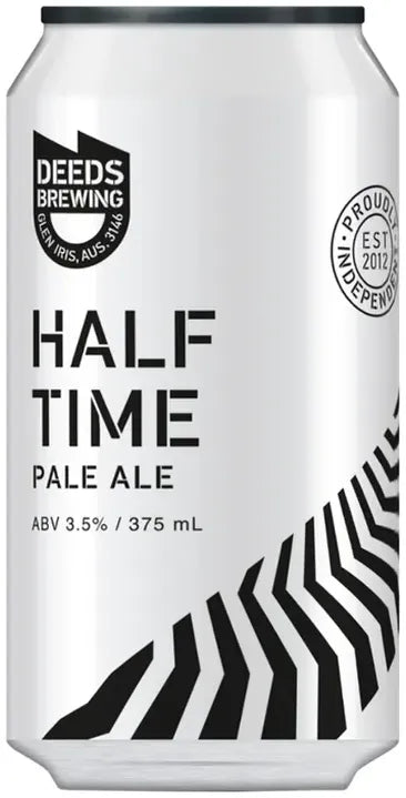 Buy Deeds Brewing Half Time Pale Ale 375ml Online at Barrel and Batch