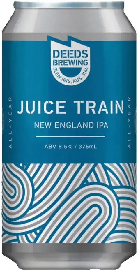 Buy Deeds Brewing Juice Train NEIPA 375ml Online at Barrel and Batch