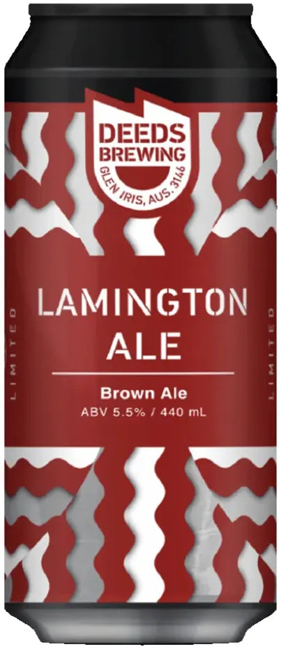 Deeds Brewing Lamington Ale 440ml-Beer-Deeds Brewing-Afterpay-Alcohol-Delivery-Barrel-and-Batch-