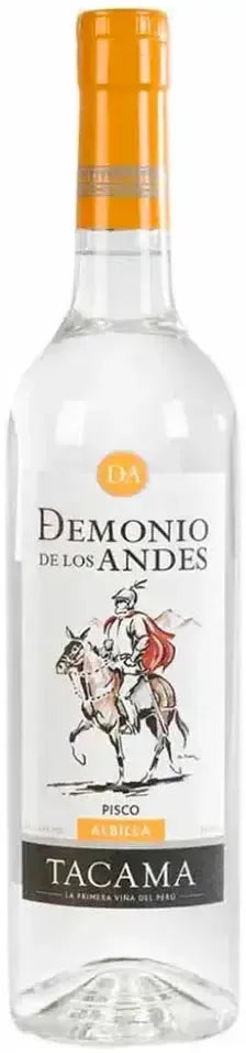Buy Demonia De Los Andes Albilla Pisco 700ml Online at Barrel and Batch