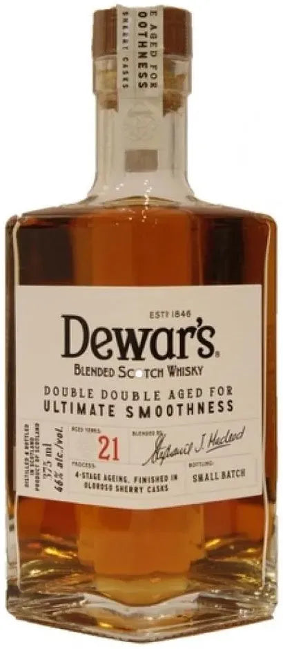 Dewar's 21 Year Old Double Double Scotch Whisky 375ml-Spirits-Dewar's-Afterpay-Alcohol-Delivery-Barrel-and-Batch-