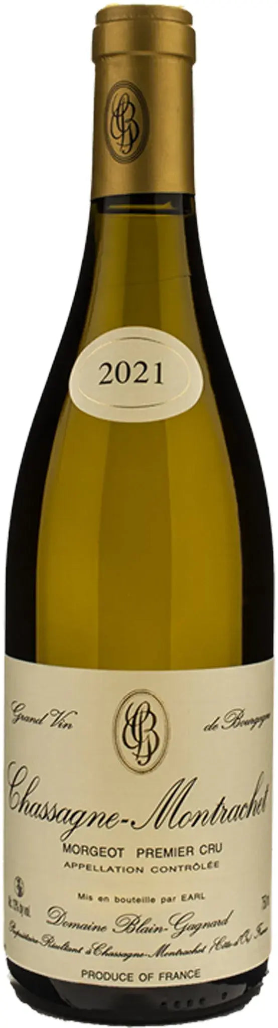 Buy Domaine Blain-Gagnard Chassagne-Montrachet 'Morgeot' Premier Cru 2022 75oml Online at Barrel and Batch