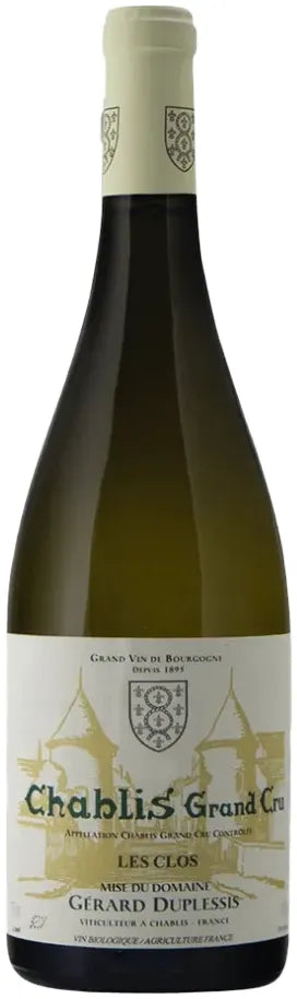 Buy Domaine Gerard Duplessis Chablis Grand Cru Les Clos 2021 750ml Online at Barrel and Batch