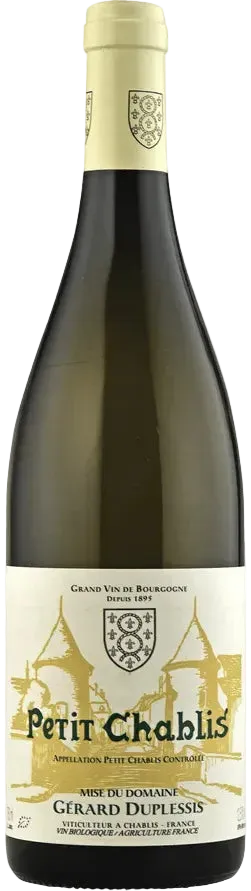 Buy Domaine Gerard Duplessis Petit Chablis 2022 750ml Online at Barrel and Batch
