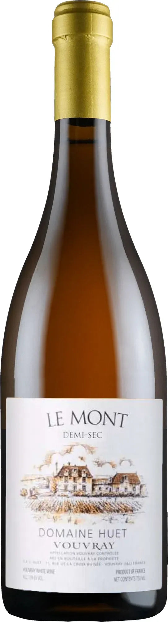 Buy Domaine Huet Vouvray Le Mont Demi-Sec 2021 750ml Online at Barrel and Batch