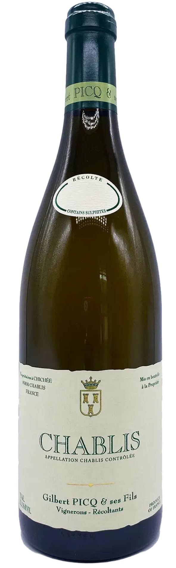 Domaine Gilbert Picq et ses Fils Chablis 2023 750ml | Barrel & Batch