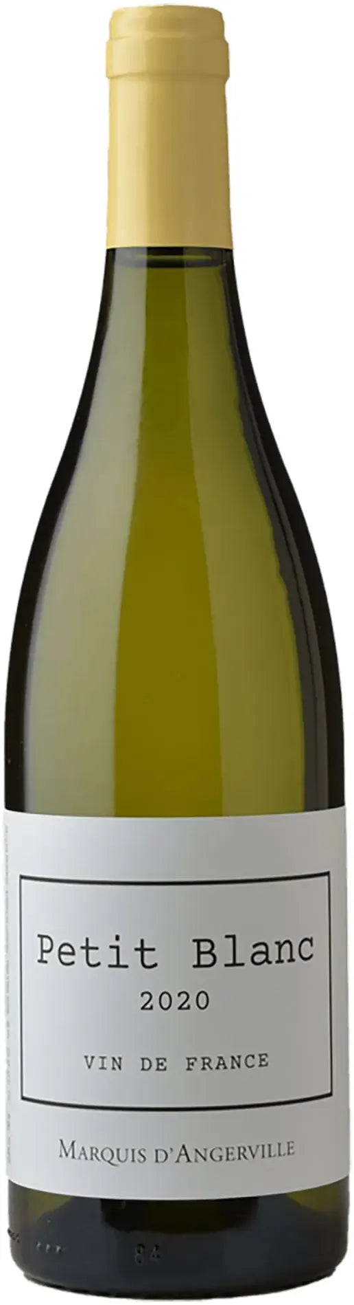 Domaine Marquis d'Angerville Petit Blanc Vin de France 2020 750ml