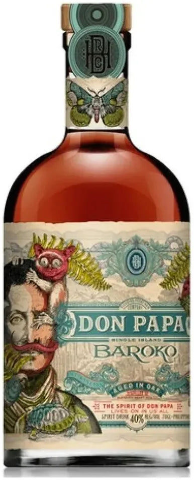 Don Papa Baroko Philippines Rum 700ml-Spirits-Don Papa-Afterpay-Alcohol-Delivery-Barrel-and-Batch-