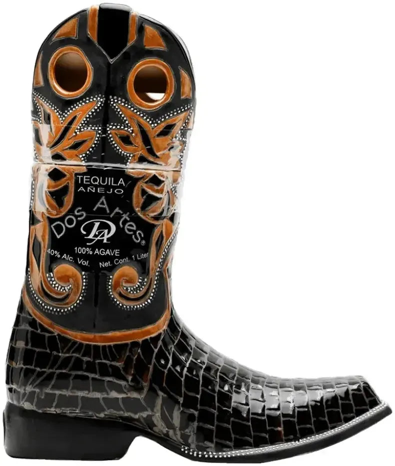 Buy Dos Artes Ceramic Boot Anejo Tequila 1L Online at Barrel and Batch