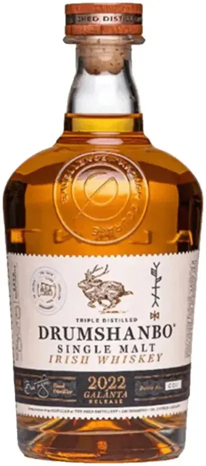 Buy Drumshanbo Galanta 2022 Single Malt Irish Whiskey 700ml Online at Barrel and Batch