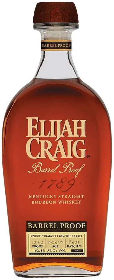 Buy Elijah Craig Barrel Proof B523 Bourbon 62.1% 700ml Online at Barrel and Batch