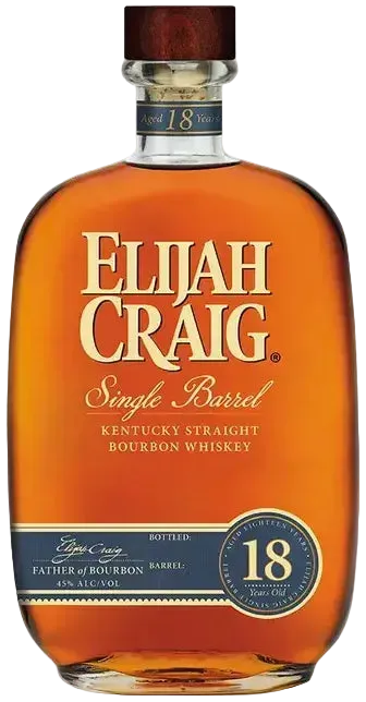 Buy Elijah Craig 18 Year Old Single Barrel Kentucky Straight Bourbon Whiskey 45% 750ml Online at Barrel and Batch
