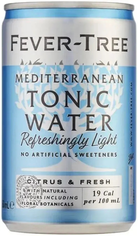 Buy Fever Tree Refreshingly Light Mediterranean Tonic Water 150ml Online at Barrel and Batch