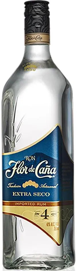 Flor De Cana 4 Year Old White Rum 700ml-Spirits-Flor De Cana-Afterpay-Alcohol-Delivery-Barrel-and-Batch-