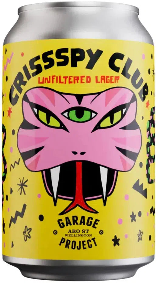 Garage Project Crispy Club Serpentes 440ml-Beer-Garage Project-Afterpay-Alcohol-Delivery-Barrel-and-Batch-