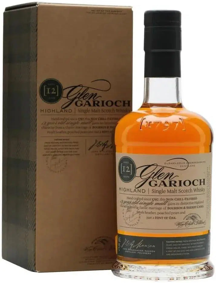 Glen Garioch 12 Year Old Single Malt Scotch Whisky 700ml-Spirits-Glen Garioch-Afterpay-Alcohol-Delivery-Barrel-and-Batch-