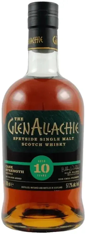 Buy GlenAllachie 10 Year Old Cask Strength Batch 8 750ml Online at Barrel and Batch