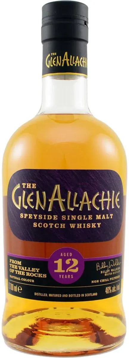 GlenAllachie 12 Year Old Single Malt Scotch Whisky 700ml-Spirits-GlenAllachie-Afterpay-Alcohol-Delivery-Barrel-and-Batch-