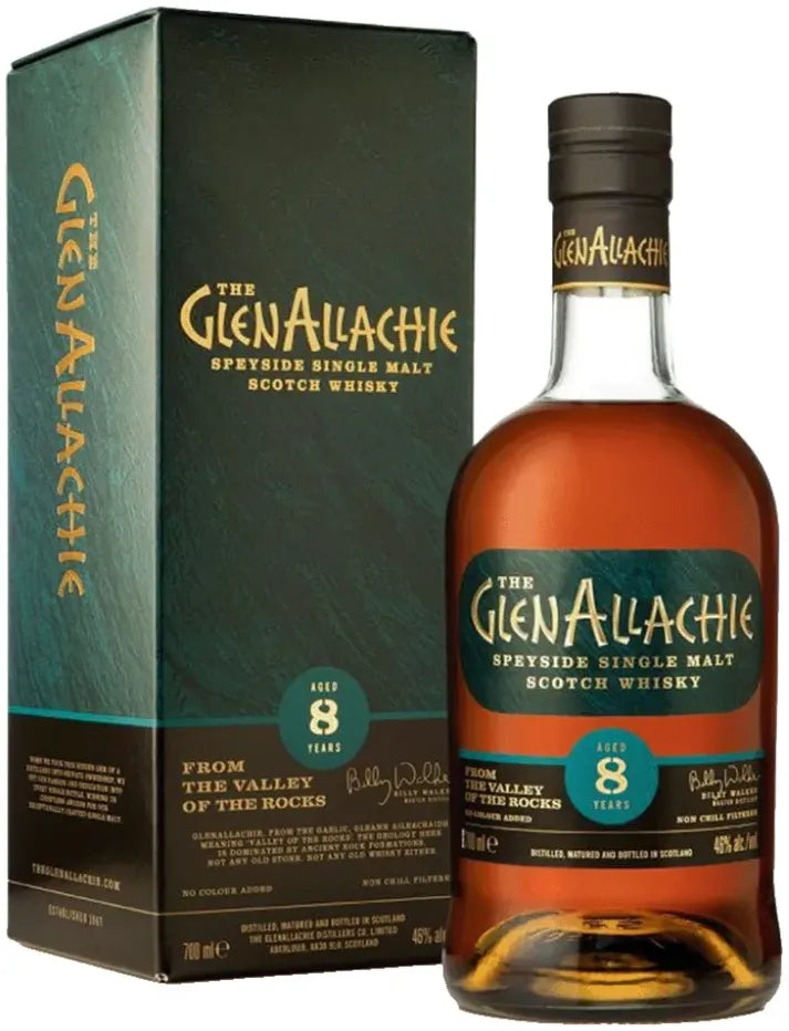 GlenAllachie 8 Year Old Single Malt Scotch Whisky 700ml-Spirits-Glenallachie-Afterpay-Alcohol-Delivery-Barrel-and-Batch-