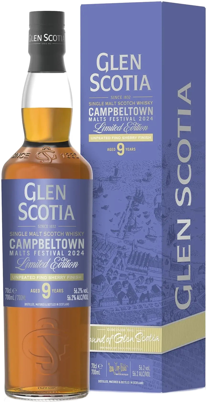Glen Scotia Festival Edition 9 Year Old Unpeated Fino Sherry Single Malt Scotch Whisky 2024 700ml | Barrel & Batch