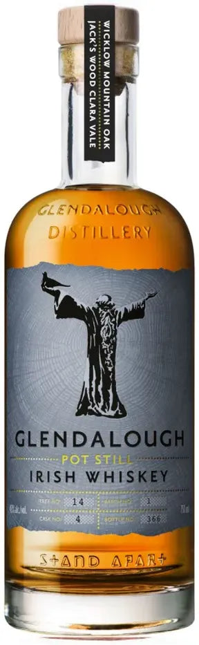 Glendalough Pot Still Oak Irish Whiskey 700ml-Spirits-Glendalough-Afterpay-Alcohol-Delivery-Barrel-and-Batch-