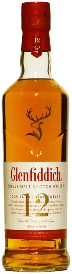 Glenfiddich 12 Year Old Triple Oak Scotch Whisky 700ml-Spirits-Glenfiddich-Afterpay-Alcohol-Delivery-Barrel-and-Batch-
