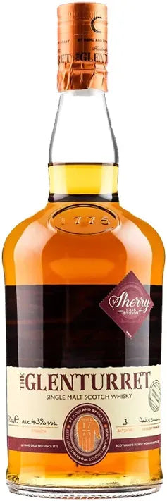 Glenturret Sherry Cask Single Malt Scotch Whisky 700ml-Spirits-Glenturret-Afterpay-Alcohol-Delivery-Barrel-and-Batch-