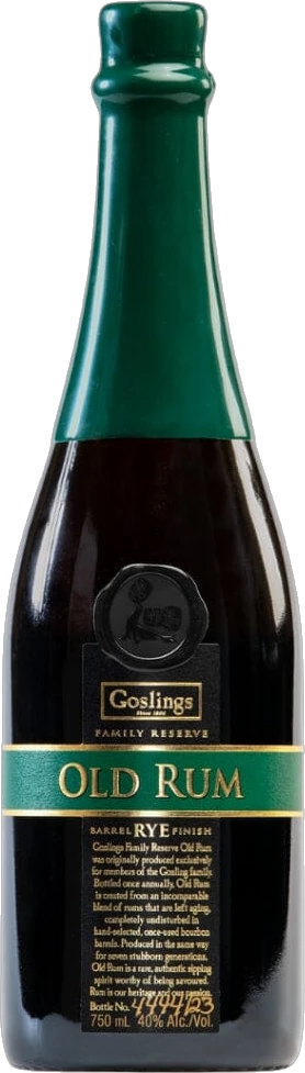 Goslings Family Reserve Old Rum Rye Barrel Finish Rum 750ml | Barrel & Batch