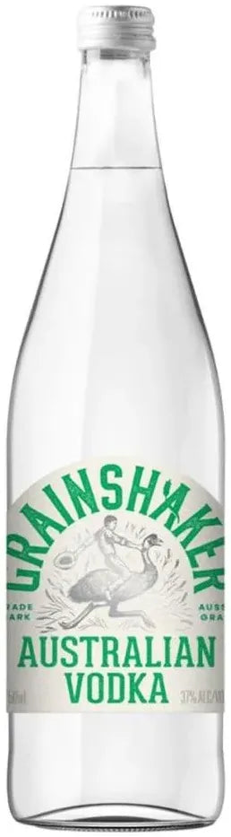 Grainshaker Australian 37% Vodka 750ml-Spirits-Grainshaker-Afterpay-Alcohol-Delivery-Barrel-and-Batch-