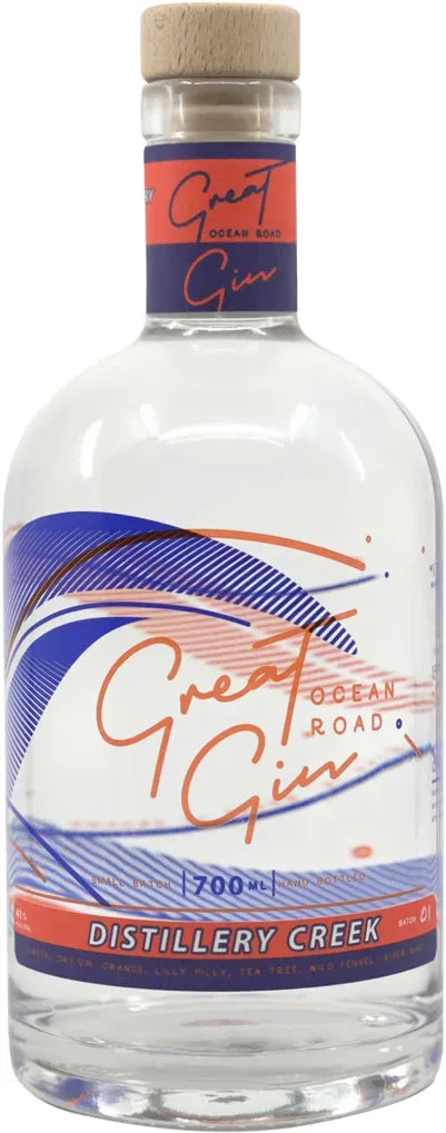 Great Ocean Road Distillery Creek Gin 700ml-Spirits-Great Ocean Road-Afterpay-Alcohol-Delivery-Barrel-and-Batch-