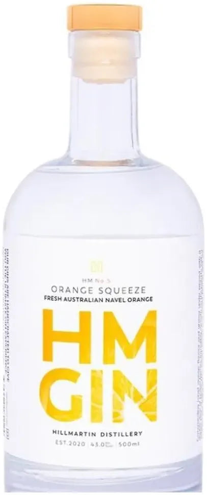 HM Gin Orange Squeeze Gin 500ml-Spirits-HM Gin-Afterpay-Alcohol-Delivery-Barrel-and-Batch-