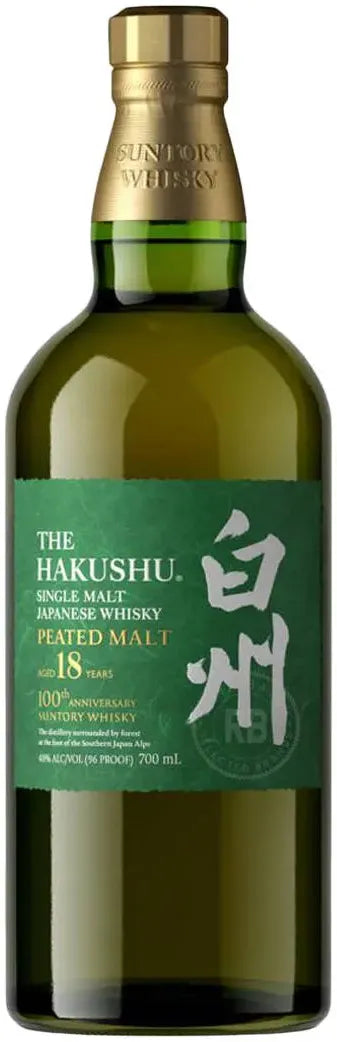 Hakushu 18 Year Old Peated Malt Single Malt Japanese Whisky 700ml | Barrel & Batch
