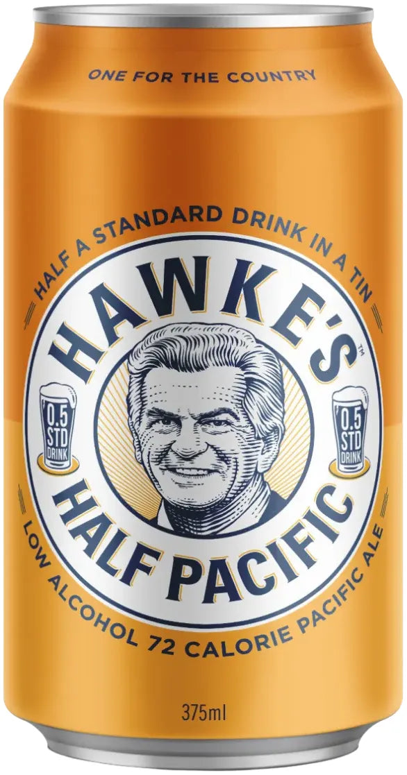 Hawke's Half Pacific Ale 1.75% 24 Pack Cans 375ml | Barrel & Batch