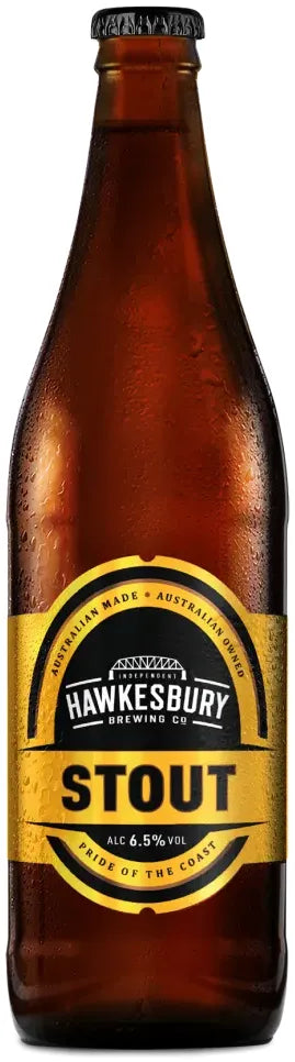 Buy Hawkesbury Brewing Co Stout 650ml Online at Barrel and Batch