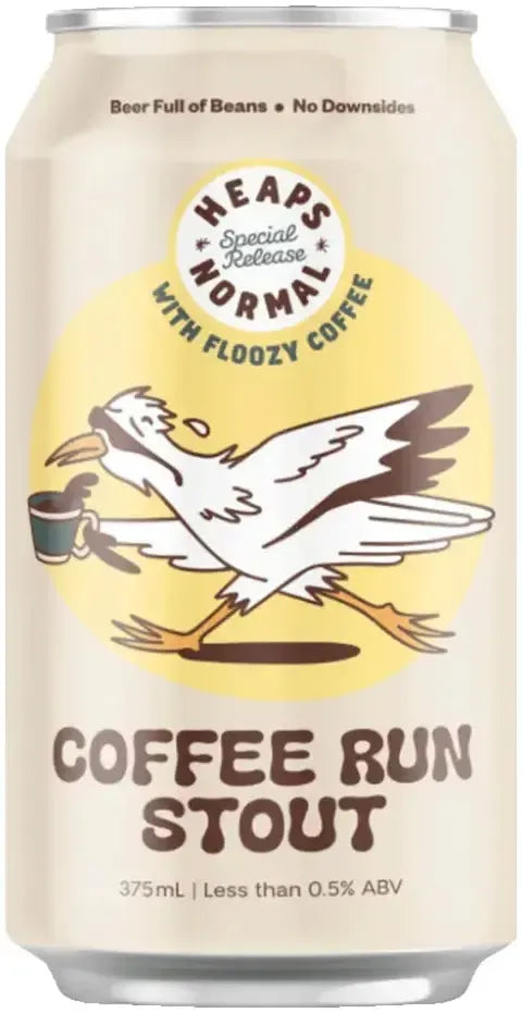 Buy Heaps Normal Coffee Run Stout 375ml Online at Barrel and Batch