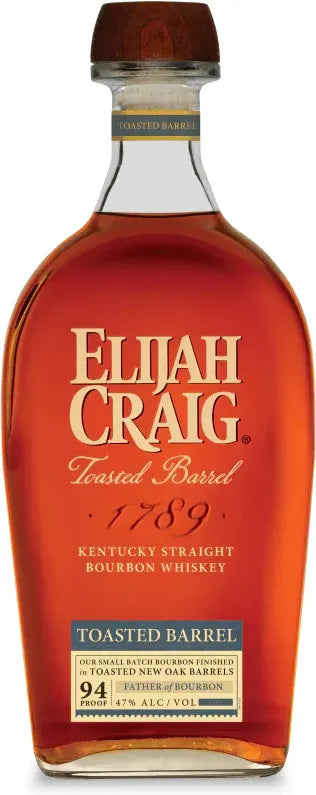 Buy Elijah Craig Toasted Barrel Kentucky Straight Bourbon 700ml Online at Barrel and Batch