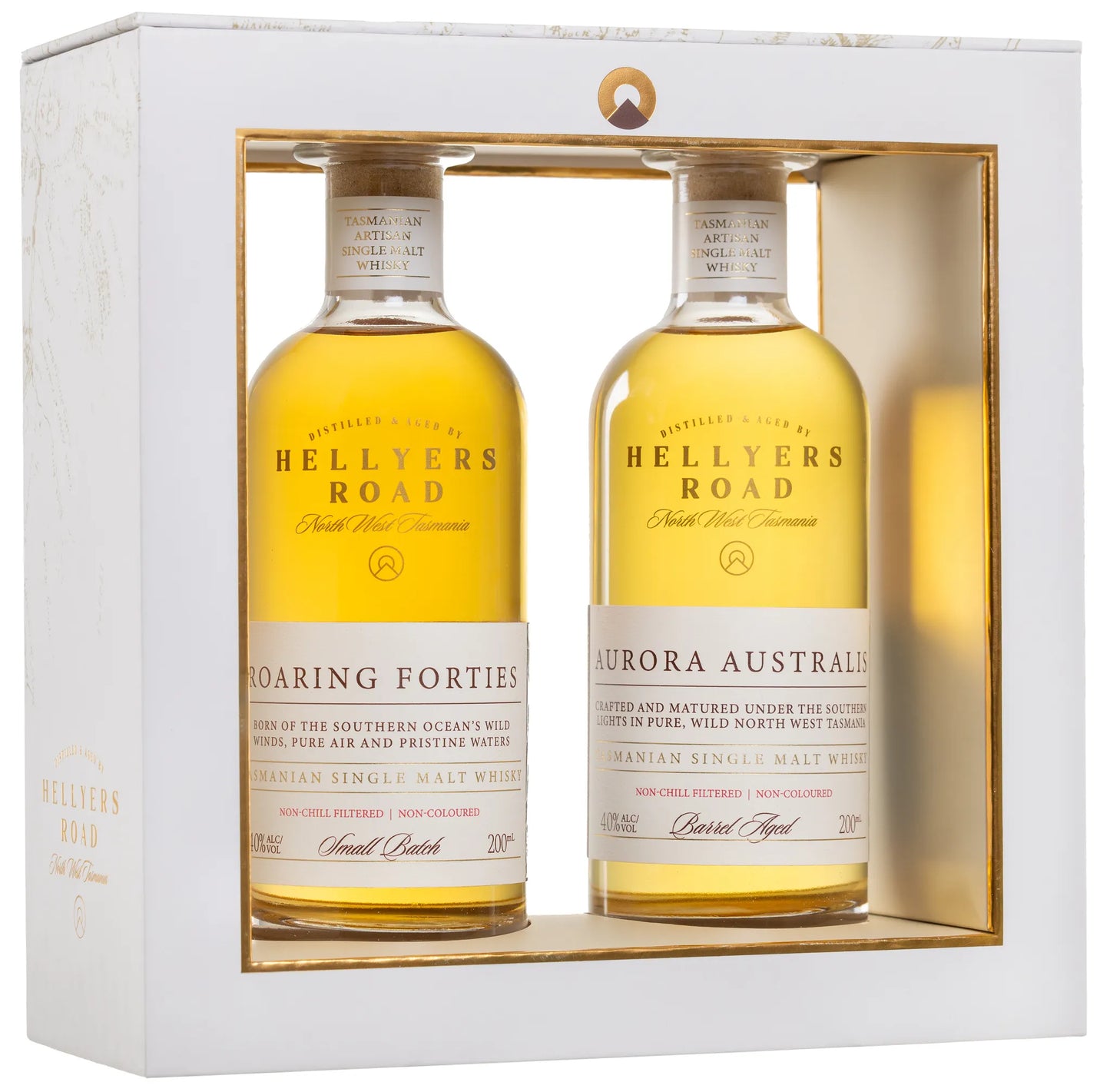 Hellyers Road Distillery Roaring Forties/Aurora Australis Single Malt Whisky 2 x 200ml | Bottle Stop
