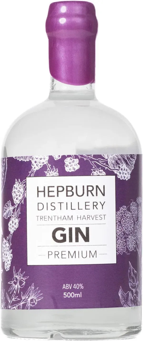 Hepburn Distillery Trentham Harvest Gin 500ml-Spirits-Hepburn Distillery-Afterpay-Alcohol-Delivery-Barrel-and-Batch-