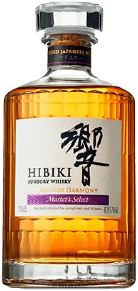 Buy Hibiki Harmony Master's Select Japanese Whisky 700ml Online at Barrel and Batch